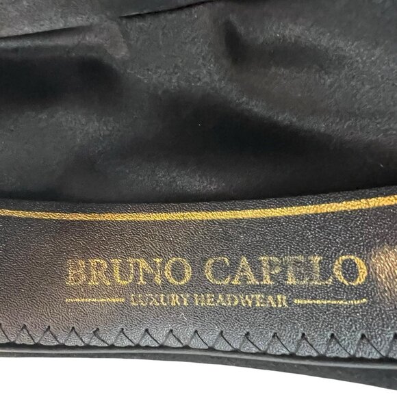 Bruno Capelo XL Hat Cap Australian Wool Fedora Teardrop Crown Fabio FB230 7 1/2 - Picture 11 of 13